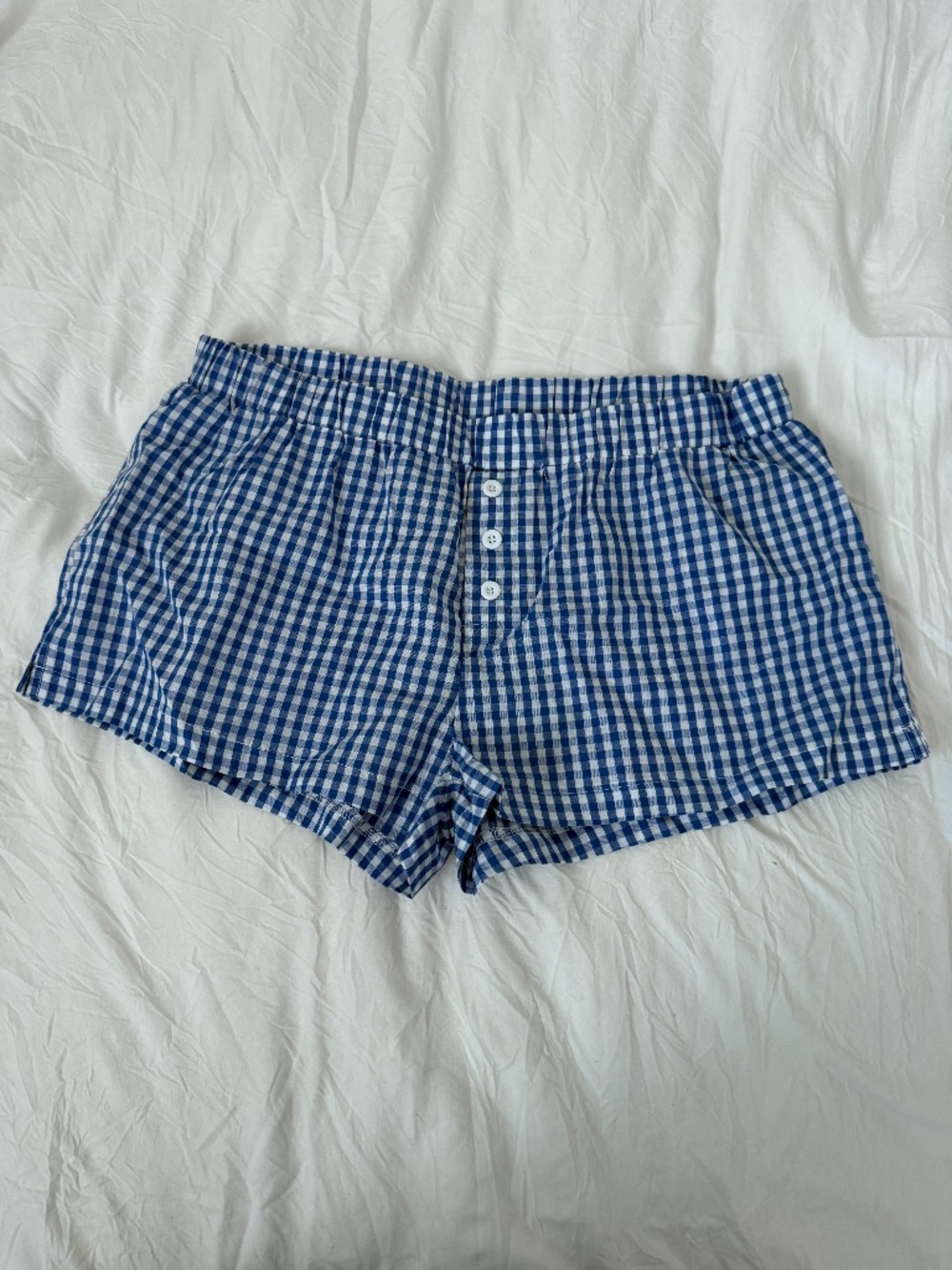 edikted plaid shorts   size large   details: -elastic waistband  -comfy  -perfec